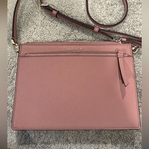 Kate Spade New York Dusty Peony Cameron Zip Crossbody Cross Body